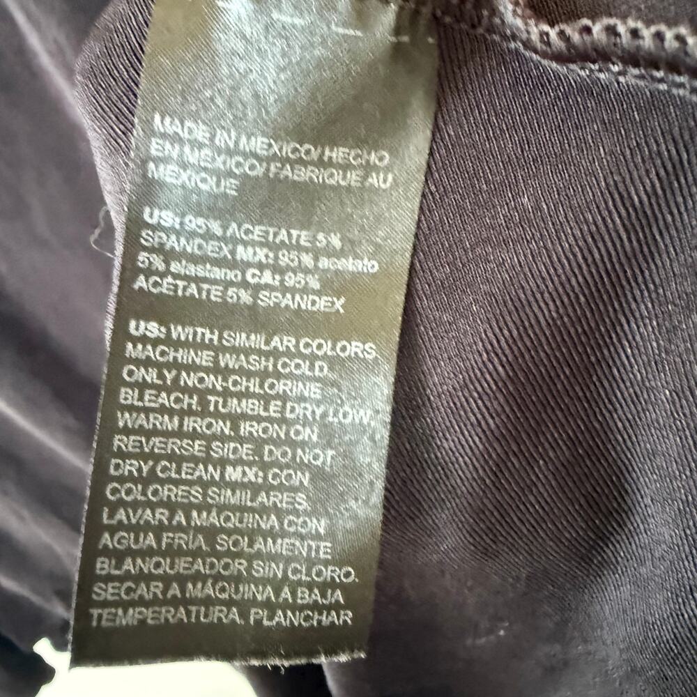 Chico's Travelers black 3/4 sleeves relaxed flowing A-line Size XL - Picture 6 of 7